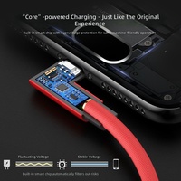 Connecteurs USB Type-C à double coudière nickelés, en cuivre pur, gaine en nylon tressé, charge rapide 5A, 1m (3,3ft) pour ordinateur et écouteurs