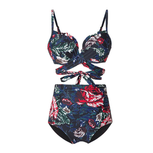 Dames Maillots de Bain Bikini Set Femmes Maillot De Bain Séparée 2022 Maillots De Bain Plage Cover-up Robes Chemise 3 Pièces Coréenne Nager Les Filles - Product Image 4