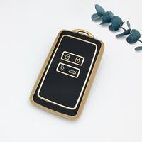 Vente chaude Slim Mode pour renault Télécommande Koleos megane Smart Key Card Holder Cover Shell Protector Casekey