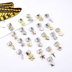 Accesorios de Bricolaje de Acero Inoxidable Estilo Italiano: Módulos de Colgantes para Pulseras y Collares, Estilo Personalizado para Montaje de Joyas - Product Image 4