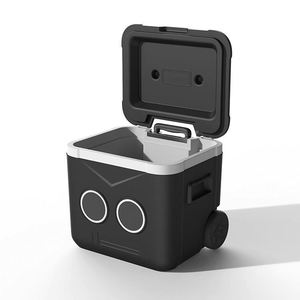 Glacière portable isotherme de grande capacité 52L pour usage hospitalier, étanche, multifonction, prête pour les canettes de bière et les pique-niques - Product Image 3
