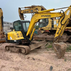 Hyundai 60 2012, 6000 heures, vente flash, pelle sur chenilles d'occasion, moteur <span class=keywords><strong>Yanmar</strong></span>, import original, pour travaux de génie hydrotechnique et de transport - Product Image 2
