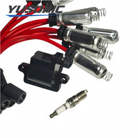 Bobine d'allumage M8-48322R UF271, pack haute tension, câble de distribution, ajustement standard pour Chevrolet