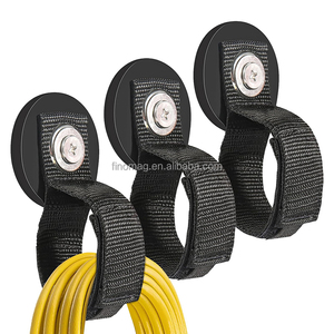 Cinghie a gancio magnetiche per cavi di estensione, potenti fascette portaoggetti per Garage da crociera per cavi di sospensione, <span class=keywords><strong>corde</strong></span> per tubi da giardino - Product Image 2