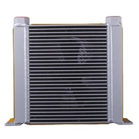 Refroidisseur d'huile hydraulique 100L refroidi par air, échangeur de chaleur par air, radiateur