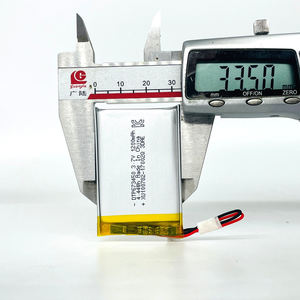 Batería de Iones de Litio 673450 de 1200mAh y 3.7V, Gran Capacidad, Venta Directa de Fábrica, OEM Original de Fábrica, Polímero - Product Image 2