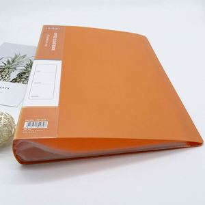 Best Quality Blue A4 Plastic Clear Presentation <b>Folder</b> 10 20 30 40 60 80 100 Pocket Display for Book or <b>Document</b> - Product Image 2
