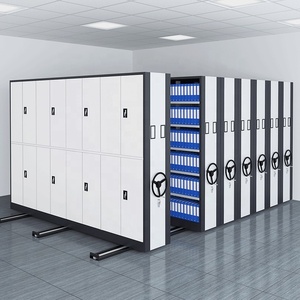 Sistema de estantería compacta móvil, archivador mecánico inteligente de tamaño personalizado, compactador de archivo denso móvil para oficina escolar - Product Image 1