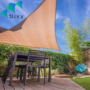 Vela de la sombra del sol respirable del HDPE de 185gsm 3 * 4 metros - Product Image 5