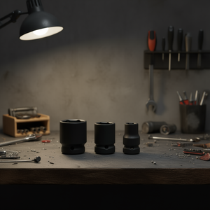 ชุดประแจบล็อกเฟอร์วี อิมแพค 3 ชิ้น ชุดเครื่องมือขับเคลื่อนหกเหลี่ยมแบบเมตริก - Product Image 3