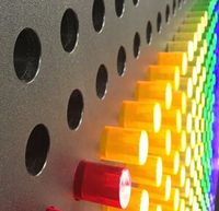 Piquets muraux intercatifs Sensory Play Wall Bright Lite Jouets éducatifs Panneau lumineux LED Light Peg Board pour enfants