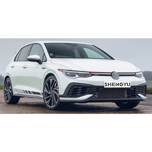 Kit carrosserie pour Volkswagen <span class=keywords><strong>Golf</strong></span> <span class=keywords><strong>8</strong></span> à GTI Clubsport, comprenant pare-chocs avant et arrière avec calandre, jupes latérales et diffuseur arrière - Product Image 1