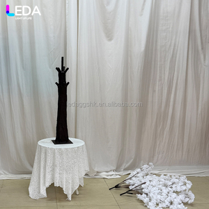 Árbol de Flores de Cerezo Blanco Artificial de Seda de 1.5m, Decoración para Fiestas de Cumpleaños, Centro de Mesa para Bodas, Venta Caliente LEDA - Product Image 2