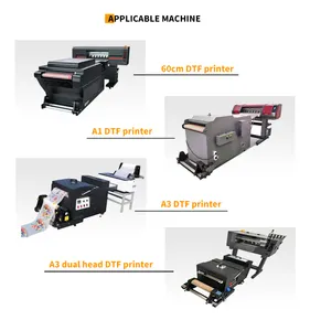 Lapisan Transfer panas hewan peliharaan 1 galon Premium cetak tekstil Digital tinta pigmen DTF untuk Printer Epson Xp15000 4880 P6000