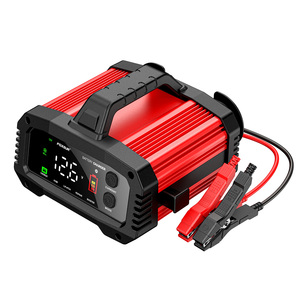 <span class=keywords><strong>Foxsur</strong></span> เครื่องชาร์จแบตเตอรี่ในรถยนต์แบบ25A 12V 24V ที่ชาร์จแบตเตอรี่แบบเจลกรดตะกั่วแบบเปียกแบบปรับได้ใช้ใน Lifepo4 - Product Image 3
