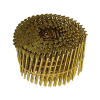 Workpro — clous à bobines plaquées à 15 degrés, avec tige métallique, bobine de 2 pouces, 2.5mm x 7.5mm avec une tête unie
