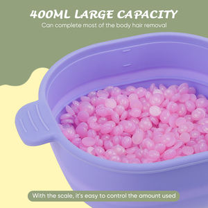 Épilateur professionnel d'épilation le plus vendu en gros 400ml chauffe-pot de <span class=keywords><strong>cire</strong></span> en silicone pliable Mini chauffe-<span class=keywords><strong>cire</strong></span> en silicone - Product Image 6