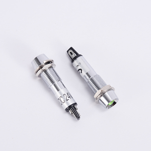 ไฟแสดงสถานะสัญญาณ cnleda 12V/24V/220V กันน้ำ <span class=keywords><strong>XD8</strong></span> LED ขนาดเล็ก8มม. ไฟแสดงสถานะโลหะ - Product Image 4