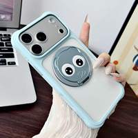 Coque de téléphone adaptée à l'iPhone 18 ProMax, support magnétique 360°, miroir anti-chute, coque de protection