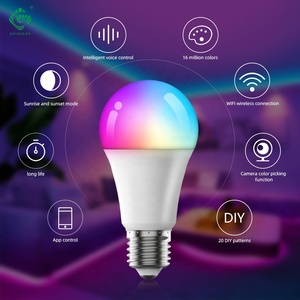 China Manufacturer Energy Saving Lightbulb E26 E27 <strong>Bulb</strong> Lamp LED Smart <strong>Bulb</strong> <strong>WiFi</strong> BT RGB Smart <strong>Bulbs</strong> - Product Image 6