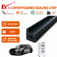 Joint d'étanchéité en caoutchouc éponge pour porte de voiture, mousse EPDM, capot de coffre, flexible, anti-poussière, résistant à l'ozone, longue durée de vie, sur mesure