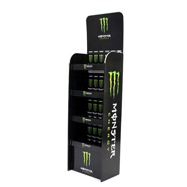 ビジネスニーズに応える信頼性の高いモンスターエネルギー飲み物表示