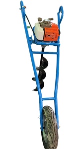 Küçük el toprak toprak toprak sondajı matkap makinesi burgu tarım için ağaç dikme - Product Image 6