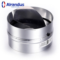 En gros, Volet anti-refoulement rond résistant à la corrosion, à commande unidirectionnelle, avec contrôle du volume, pour protection incendie