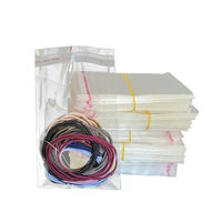 Sacs BOPP transparents autocollants personnalisés en gros (100 pièces) pour cadeaux de festival, emballage alimentaire, petits formats jetables