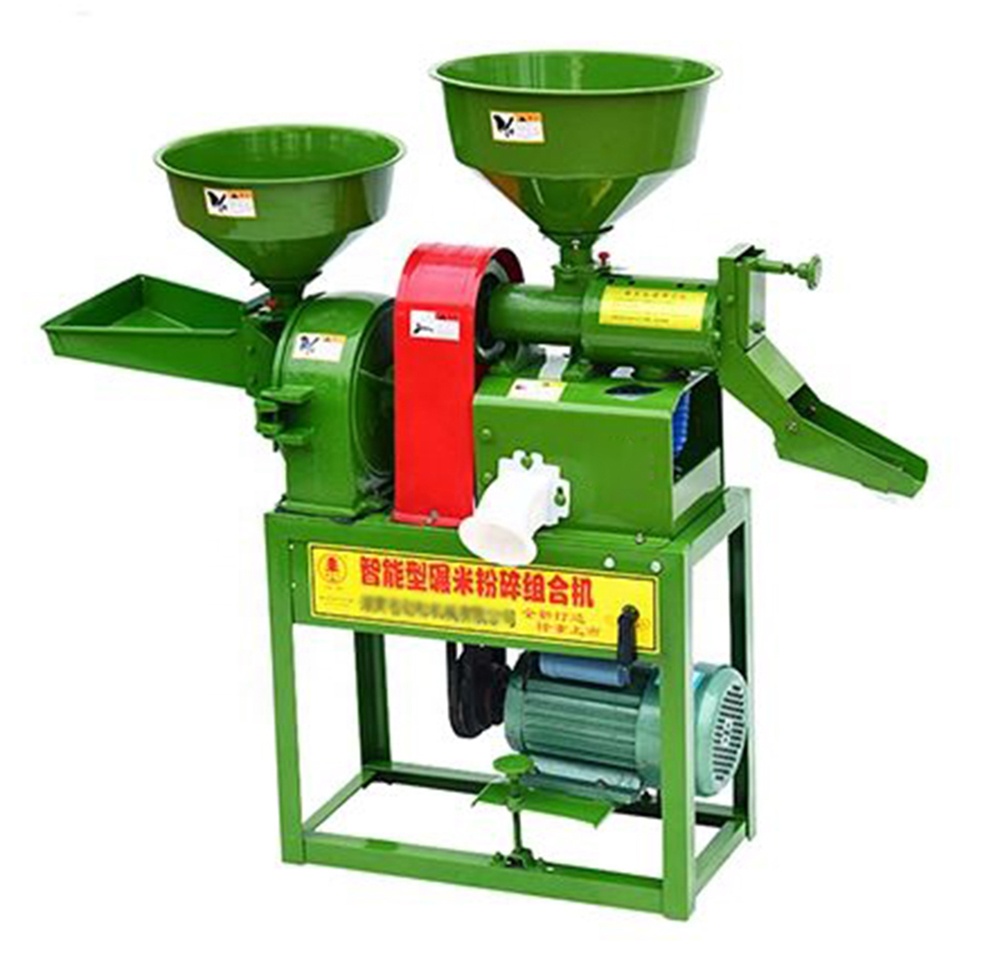 Hot sale easy operate automatic home /factory SNF series double blower fine bran rice mill machine