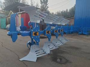 Arado de Surco de Alta Productividad de 4 Filas con Motor Diésel, Diseño Hidráulico Reversible y Accesorio de Disco Giratorio para Tractor - Product Image 3