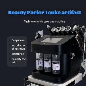 Máquina Facial Multifuncional <span class=keywords><strong>de</strong></span> Alta Frecuencia con Hidro-Oxígeno y Burbujas para Peeling Acuático, Equipo <span class=keywords><strong>de</strong></span> Análisis <span class=keywords><strong>de</strong></span> Piel para Salón <span class=keywords><strong>de</strong></span> Belleza - Product Image 2