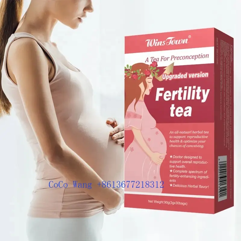 Winstown плодородный чай на заказ, Детокс, травы для женщин, миома, очищающие добавки для матки, частная марка, Женский чай