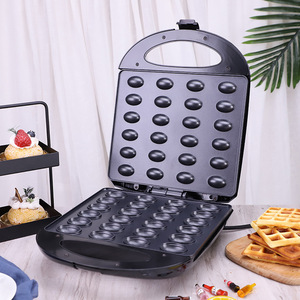 Machine à noix électrique à 24 trous avec chauffage double face pour la torréfaction et le séchage des arachides, noisettes et pignons de pin - Product Image 1