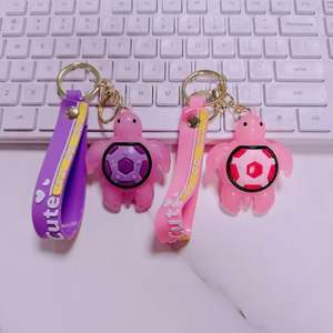 ミニタートルキーチェーンPVC環境にやさしいカスタマイズ可能な子供用キッズ財布車のキーアクセサリー - Product Image 4