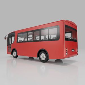 Mini autobús eléctrico DAOD de 30 plazas con batería de fosfato de hierro y litio, rango de 80-350 km Para transporte escolar y <span class=keywords><strong>campus</strong></span> - Product Image 2