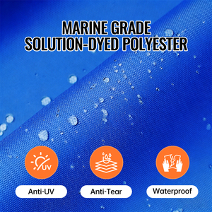 Housse de protection pour <span class=keywords><strong>bateau</strong></span> en <span class=keywords><strong>toile</strong></span> robuste 600D, imperméable et anti-UV, pour kayak et <span class=keywords><strong>bateau</strong></span>, fournisseur d'usine - Product Image 3