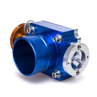 90mm Universal Aluminum Billet Throttle Body – CNC Machined For 3.5\" Intake Manifolds, High Flow For Turbo/NA