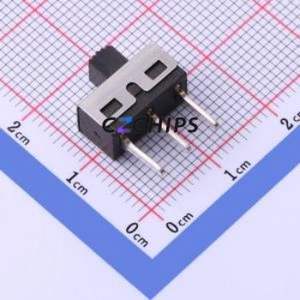 SS-12D10-G4 Slide Switch Through hole Component (THT) Switch Single Pole Double Throw Rectangle Pin Header PC Pin 12.7mm - Product Image 2