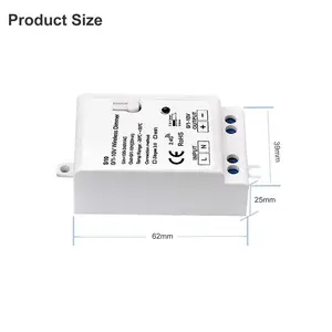 LEDEAST S10 Tuya Zigbee Dimming Switch Support Google And Aleax Voice Control 0/1-10V Wireless Smart LED Dimmer Driver