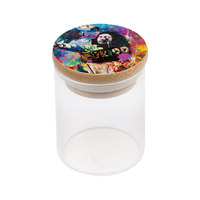 2025 Smoke Shop Accessoires pour fumeurs Coffret cadeau Boîte en bois portable Pot en verre Broyeur d'herbes Kit de fumer Ensemble