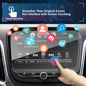 Protection d'écran de voiture HD transparente, couverture complète, accessoires pour écran tactile de navigation GPS, film protecteur d'écran souple en TPU - Product Image 4