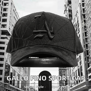 Gorras de Béisbol Deportivas de Alta Calidad con 5 Paneles, Diseño de Letras, Tela Común, Visera Curva y Bordado - Product Image 2