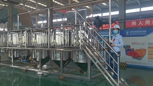 Petite installation de raffinage d'huiles végétales, capacité de 1 à 5 TPD pour huiles de soja, arachide, tournesol, palme et autres, garantie de 3 ans - Product Image 2