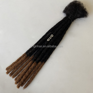 Extensions de Dreadlocks Brésiliennes 100% Faites Main, Locs Blond Ombré pour Hommes Femmes Hippie <span class=keywords><strong>Afro</strong></span> Tressage Crochet Dreads - Product Image 2