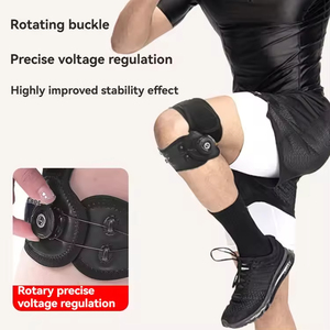 BunnyHi BGD001 Rodilla de compresión ajustable Almohadilla rotuliana Tendón Soporte Manga Brace para hombres Mujeres - Product Image 4
