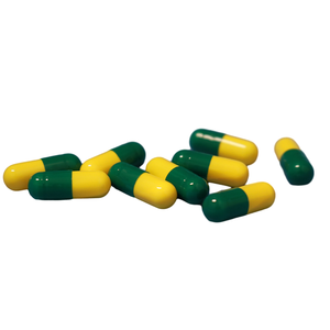 HPMC hỗn hợp của viên nang chay màu vàng và màu xanh lá cây tùy chỉnh viên nang chay rỗng viên nang thuốc rỗng - Product Image 1