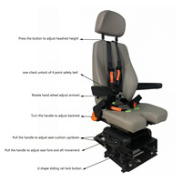 Asiento de Simulador de Vuelo con Riel Deslizante en Forma de L, Asientos de Avión con Cinturón de Seguridad y Reposabrazos