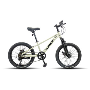 Bicicleta de Montaña de Aluminio de 20/22 Pulgadas con Suspensión Delantera, Frenos de Disco Dobles, 7 Velocidades con Palanca de Cambios, Bicicleta para Niños - Product Image 1