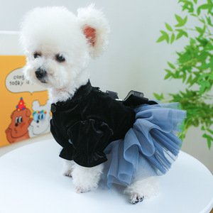 Ropa para mascotas con personalidad, ropa de invierno y otoño para perros y gatos, vestido de novia fantasma de moda de lujo para perros - Product Image 6